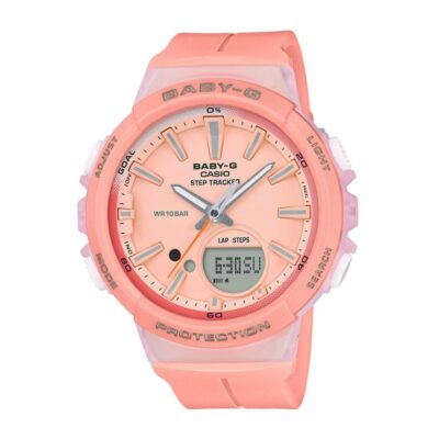 Đồng hồ Casio 42.5mm Nữ BGS-100-4ADR chính hãng Ảnh sản phẩm Casio 42.5mm Nữ BGS-100-4ADR