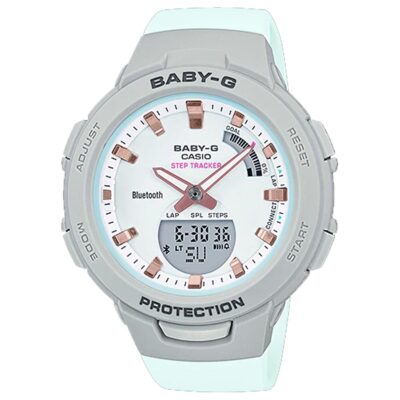 Đồng hồ Casio 41.4mm Nữ BSA-B100MC-8ADR chính hãng Ảnh sản phẩm Casio 41.4mm Nữ BSA-B100MC-8ADR