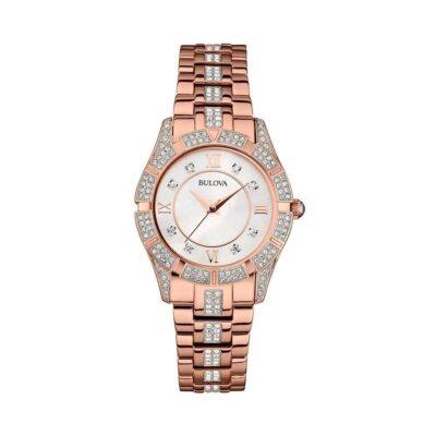 Đồng hồ Bulova 30.5mm Nữ 98L197 chính hãng Ảnh sản phẩm Bulova 30.5mm Nữ 98L197