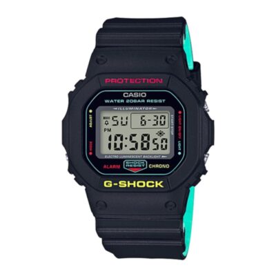 Casio 43mm Nam DW-5600CMB-1DR chính hãng Casio 43mm Nam DW-5600CMB-1DR