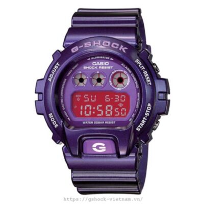 Đồng hồ Casio 50mm Nam DW-6900CC-6DS chính hãng Ảnh sản phẩm Casio 50mm Nam DW-6900CC-6DS