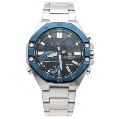 Casio 48.5mm Nam ECB-10DB-1BDF chính hãng Casio 48.5mm Nam ECB-10DB-1BDF