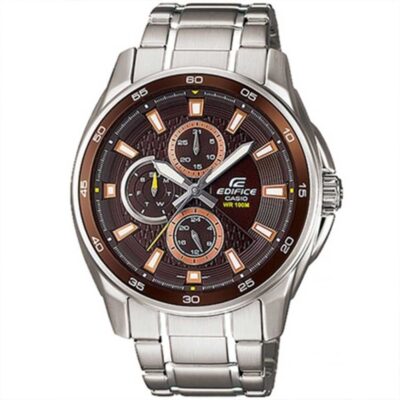 Đồng hồ Casio 43mm Nam EF-334D-5AVDF chính hãng Ảnh sản phẩm Casio 43mm Nam EF-334D-5AVDF