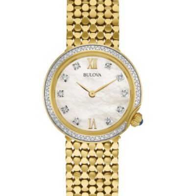Đồng hồ Bulova 28mm Nữ 98R218 chính hãng Ảnh sản phẩm Bulova 28mm Nữ 98R218