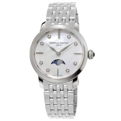 Frederique Constant 30mm Nữ FC-206MPWD1S6B chính hãng Frederique Constant 30mm Nữ FC-206MPWD1S6B