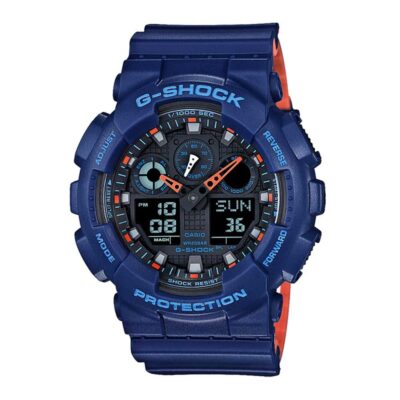 Casio 51mm Nam GA-100L-2ADR chính hãng Casio 51mm Nam GA-100L-2ADR