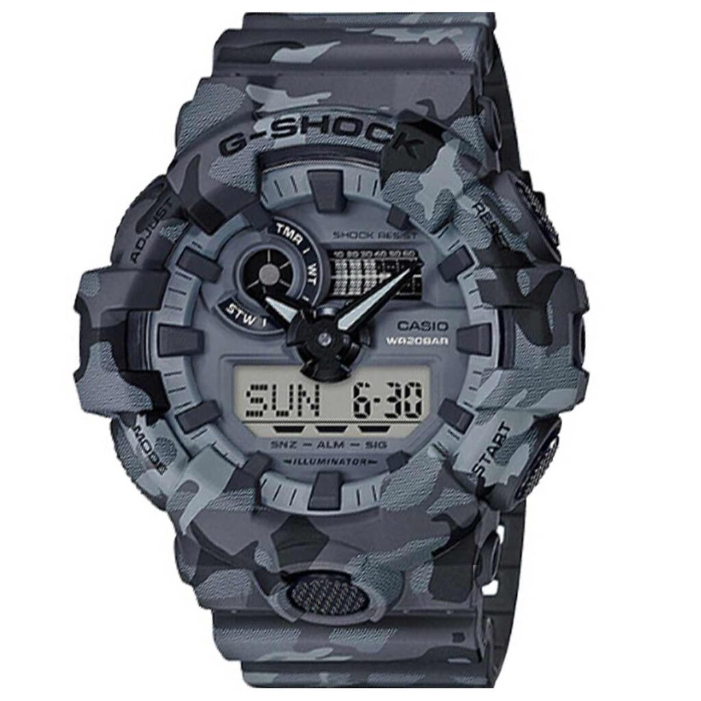 Casio 53.4mm Nam GA-700CM-8ADR