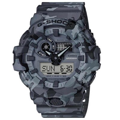 Đồng hồ Casio 53.4mm Nam GA-700CM-8ADR chính hãng Ảnh sản phẩm Casio 53.4mm Nam GA-700CM-8ADR
