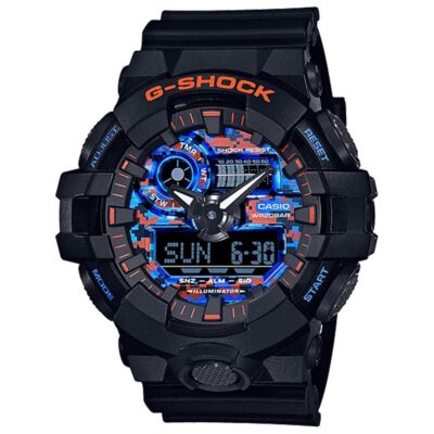 Đồng hồ Casio 53.4mm Nam GA-700CT-1ADR chính hãng Ảnh sản phẩm Casio 53.4mm Nam GA-700CT-1ADR