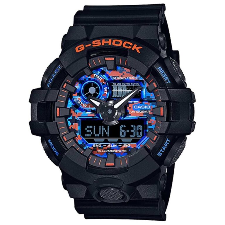 Casio 53.4mm Nam GA-700CT-1ADR