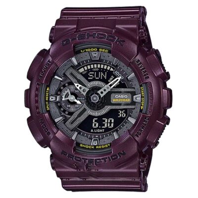 Đồng hồ Casio 53mm Nam GMA-S110MC-6ADR chính hãng Ảnh sản phẩm Casio 53mm Nam GMA-S110MC-6ADR