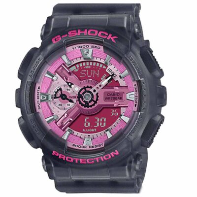Đồng hồ Casio 46mm Nữ GMA-S110NP-8ADR chính hãng Ảnh sản phẩm Casio 46mm Nữ GMA-S110NP-8ADR