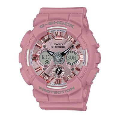 Đồng hồ Casio 46mm Nữ GMA-S120DP-4ADR chính hãng Ảnh sản phẩm Casio 46mm Nữ GMA-S120DP-4ADR