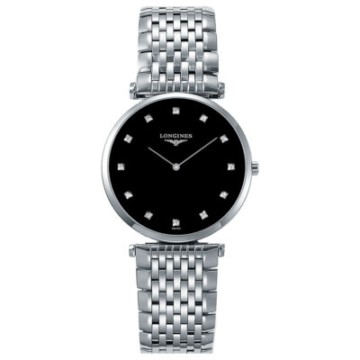 Đồng hồ Longines 33mm Nữ L4.709.4.58.6 chính hãng Ảnh sản phẩm Longines 33mm Nữ L4.709.4.58.6