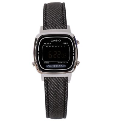 Đồng hồ Casio 24.5mm Nữ LA670WL-1BDF chính hãng Ảnh sản phẩm Casio 24.5mm Nữ LA670WL-1BDF