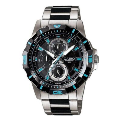 Đồng hồ Casio 44mm Nam MTD-1071D-1A1VDF chính hãng Ảnh sản phẩm Casio 44mm Nam MTD-1071D-1A1VDF