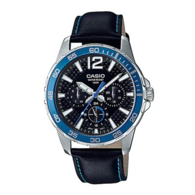 Casio 41.5mm Nam MTD-330L-1A2VDF chính hãng Casio 41.5mm Nam MTD-330L-1A2VDF