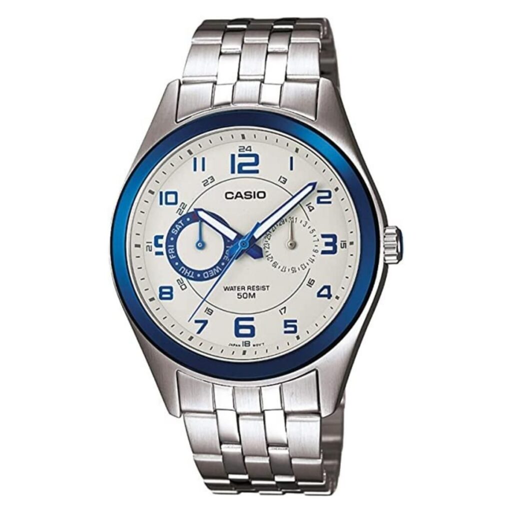 Casio 39mm Nam MTP-1353D-8B1VDF