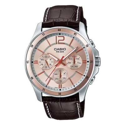 Đồng hồ Casio 43.5mm Nam MTP-1374L-9AVDF chính hãng Ảnh sản phẩm Casio 43.5mm Nam MTP-1374L-9AVDF