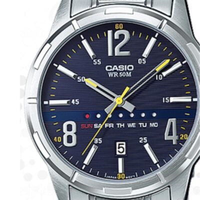 Đồng hồ Casio 40mm Nam MTP-E106D-2AVDF chính hãng Ảnh sản phẩm Casio 40mm Nam MTP-E106D-2AVDF