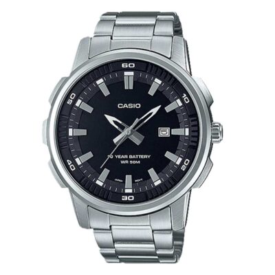 Đồng hồ Casio 38mm Nam MTP-E195D-1AVDF chính hãng Ảnh sản phẩm Casio 38mm Nam MTP-E195D-1AVDF