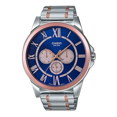 Casio 40mm Nam MTP-E318RG-2BVDF chính hãng Casio 40mm Nam MTP-E318RG-2BVDF
