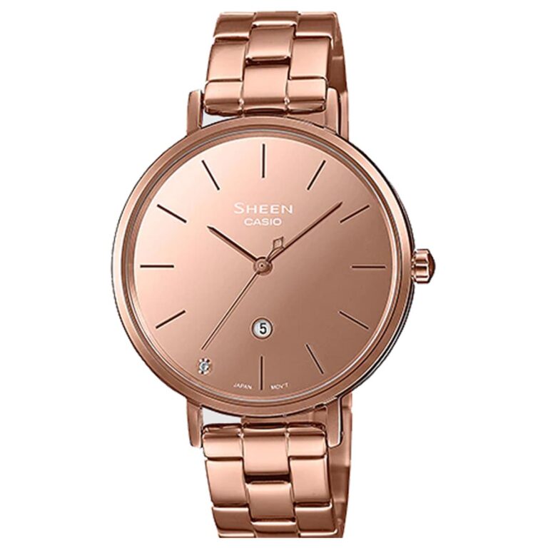 Casio 34mm Nữ SHE-4544PG-4AUDF