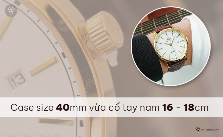 SRWatch SG3008.4602CV case size 40mm