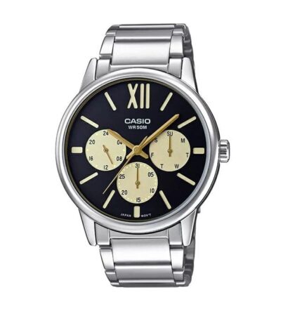 Đồng hồ Casio 42mm Nam MTP-E312D-1B1 chính hãng Ảnh sản phẩm Casio 42mm Nam MTP-E312D-1B1