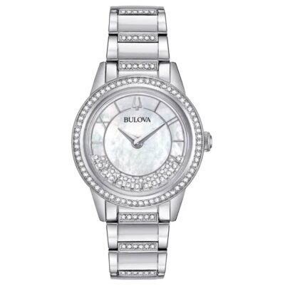Đồng hồ Bulova 33mm Nữ 96L257 chính hãng Ảnh sản phẩm Bulova 33mm Nữ 96L257