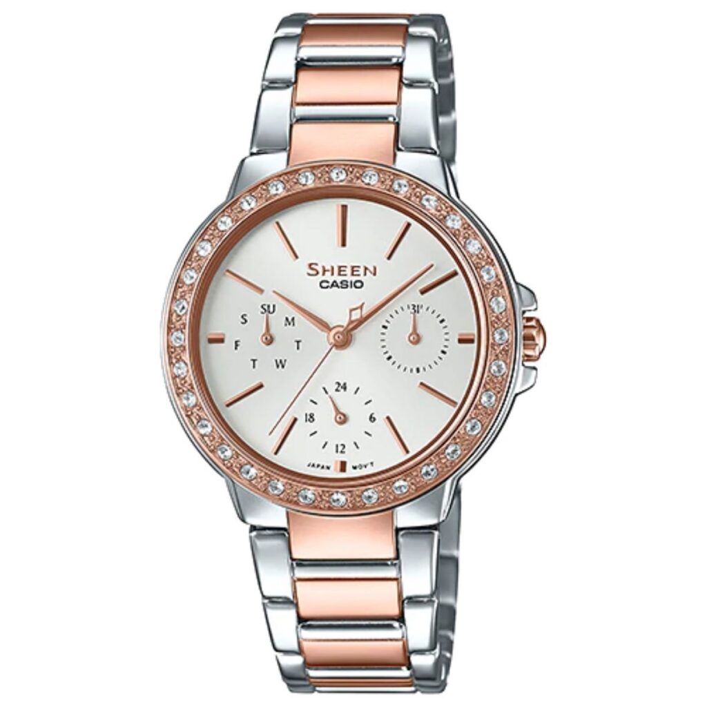 Casio 33mm Nữ SHE-3069SPG-7AUDF
