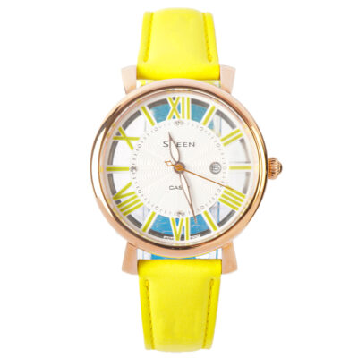 Đồng hồ Casio 34mm Nữ SHE-4047PGL-9AUDR chính hãng Ảnh sản phẩm Casio 34mm Nữ SHE-4047PGL-9AUDR