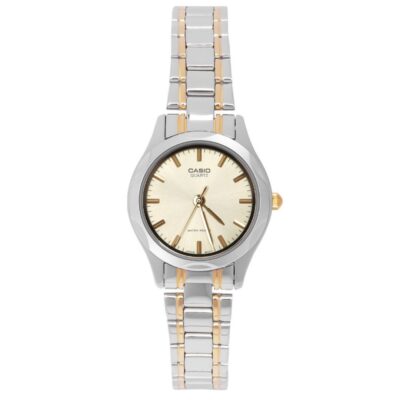 Đồng hồ Casio 25mm Nữ LTP-1275SG-9ADF chính hãng Ảnh sản phẩm Casio 25mm Nữ LTP-1275SG-9ADF