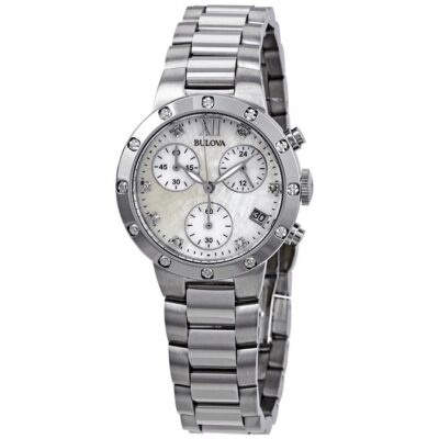 Đồng hồ Bulova 30mm Nữ 96R202 chính hãng Ảnh sản phẩm Bulova 30mm Nữ 96R202