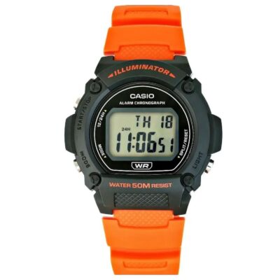 Casio 47mm Nam W-219H-4AVDF chính hãng Casio 47mm Nam W-219H-4AVDF