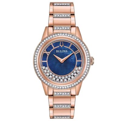 Đồng hồ Bulova 32.5mm Nữ 98L247 chính hãng Ảnh sản phẩm Bulova 32.5mm Nữ 98L247