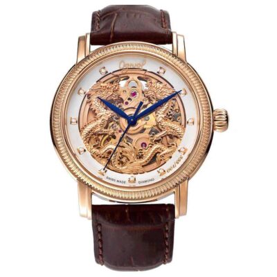 Đồng hồ Ogival 40mm Nam OG358.652AGR-GL chính hãng Ảnh sản phẩm Ogival 40mm Nam OG358.652AGR-GL