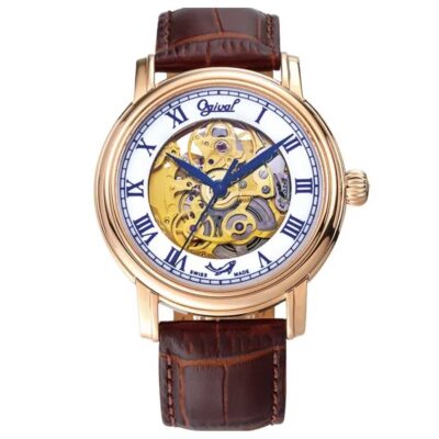 Đồng hồ Ogival 42mm Nam OG358.615AGR-GL-X chính hãng Ảnh sản phẩm Ogival 42mm Nam OG358.615AGR-GL-X