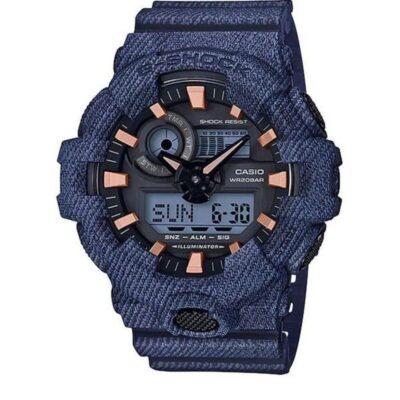 Casio 53.4mm Nam GA-700DE-2ADR chính hãng Casio 53.4mm Nam GA-700DE-2ADR