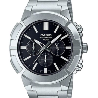 Casio 44mm Nam MTP-E500D-1AVDF chính hãng Casio 44mm Nam MTP-E500D-1AVDF