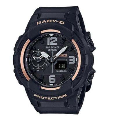 Casio 43mm Nữ BGA-230GGA-1BDR chính hãng Casio 43mm Nữ BGA-230GGA-1BDR
