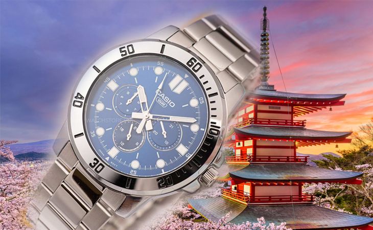 Đồng hồ casio 6 kim - Ảnh 1
