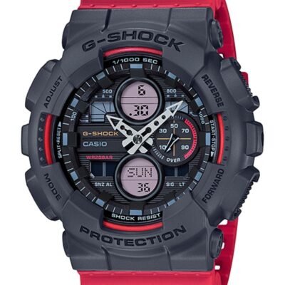 Đồng hồ Casio 51mm Nam GA-140-4ADR chính hãng Ảnh sản phẩm Casio 51mm Nam GA-140-4ADR