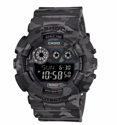 Đồng hồ Casio 52mm Nam GD-120CM-8DR chính hãng Ảnh sản phẩm Casio 52mm Nam GD-120CM-8DR