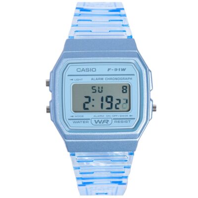Đồng hồ Casio 38.2 × 35.2 mm Nữ F-91WS-2DF chính hãng Ảnh sản phẩm Casio 38.2 × 35.2 mm Nữ F-91WS-2DF