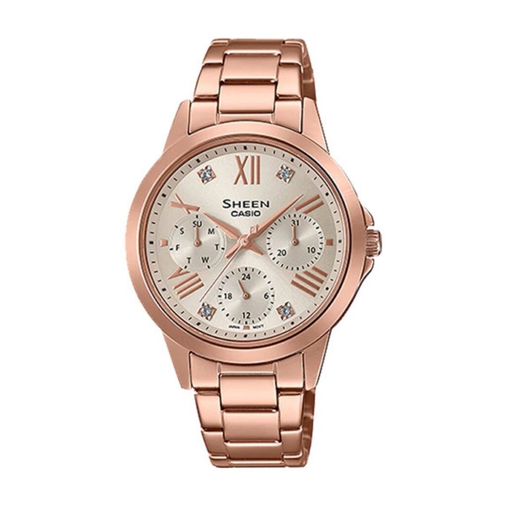 Casio 35mm Nữ SHE-3516PG-9AUDF