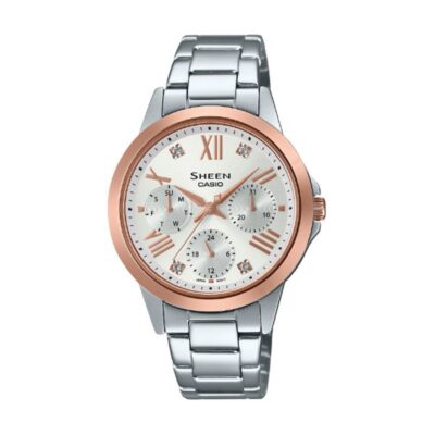 Đồng hồ Casio 35mm Nữ SHE-3516SG-7AUDF chính hãng Ảnh sản phẩm Casio 35mm Nữ SHE-3516SG-7AUDF