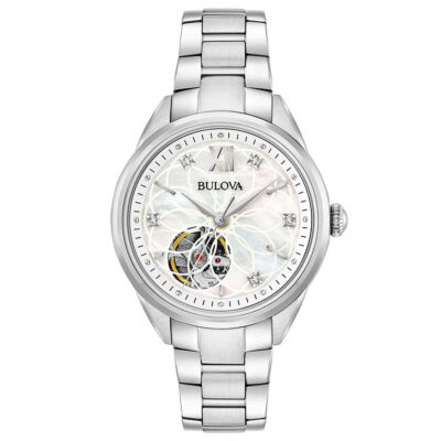 Đồng hồ Bulova 34mm Nữ 96P181 chính hãng Ảnh sản phẩm Bulova 34mm Nữ 96P181