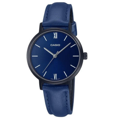 Đồng hồ Casio 30mm Nữ LTP-VT02BL-2AUDF chính hãng Ảnh sản phẩm Casio 30mm Nữ LTP-VT02BL-2AUDF