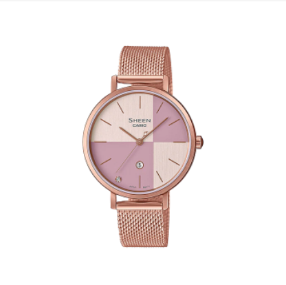 Casio 34mm Nữ SHE-4547PGM-4AUDF